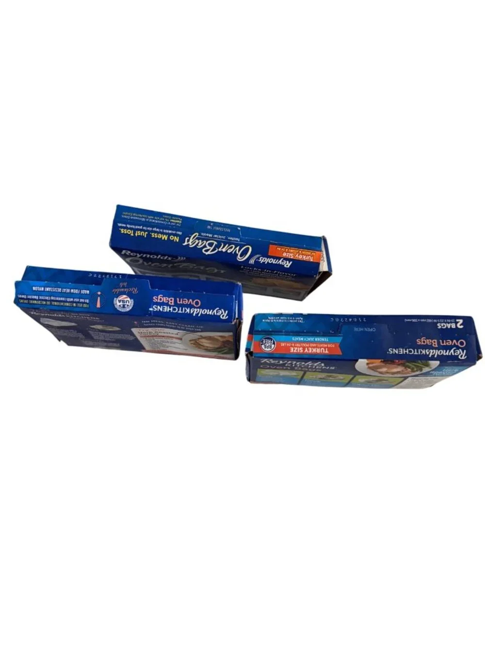 Reynolds Kitchens Oven Bags Turkey Size 2-Pack BPA Free For Meats & Poultry 8-24